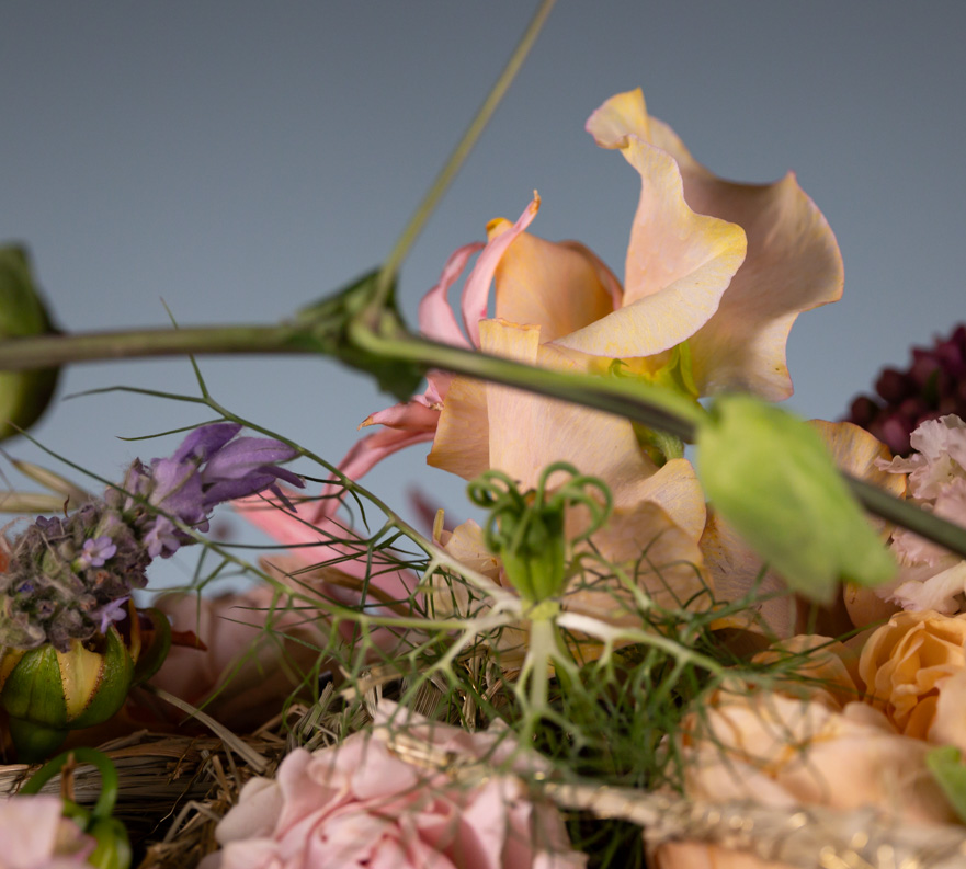 Straw wreath	