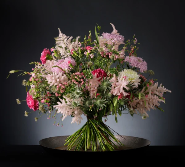  Bouquet de main 1:1 Hydrangea v.01